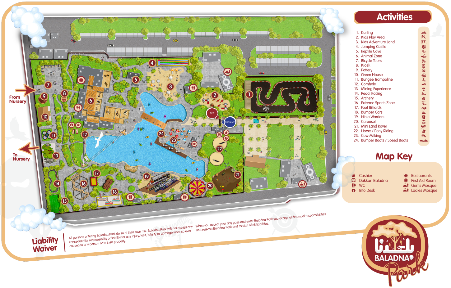 baladna park map